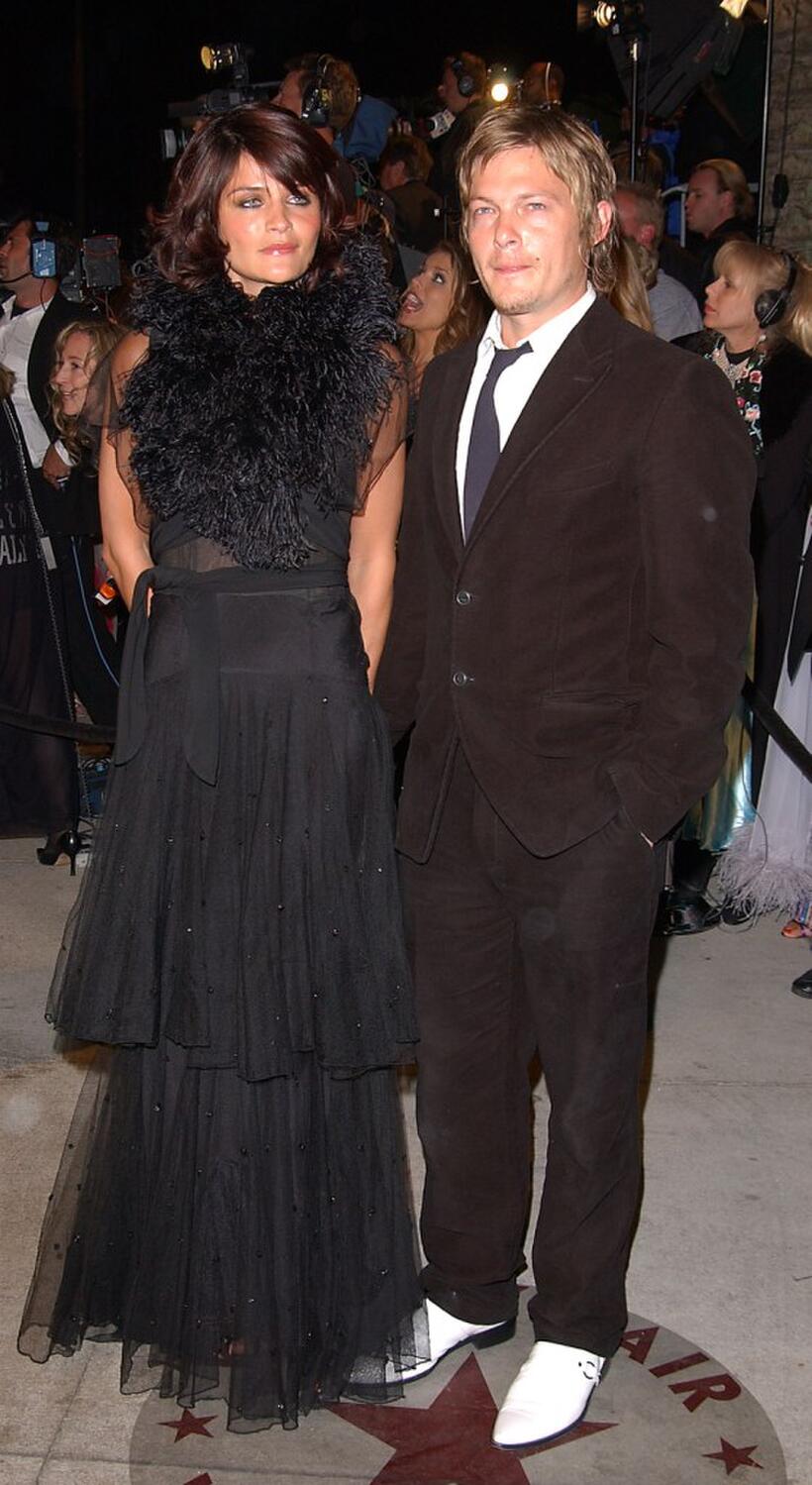 Norman Reedus and Frederic Cumenal at the premiere of "The Muppets Wizard of Oz" during the Tribeca Family Festival.