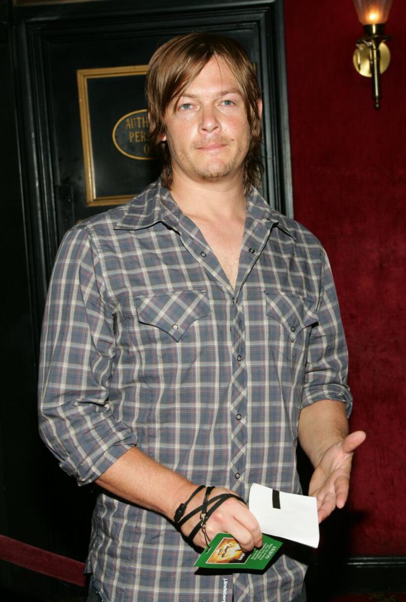 Norman Reedus at the premiere of "Invincible."