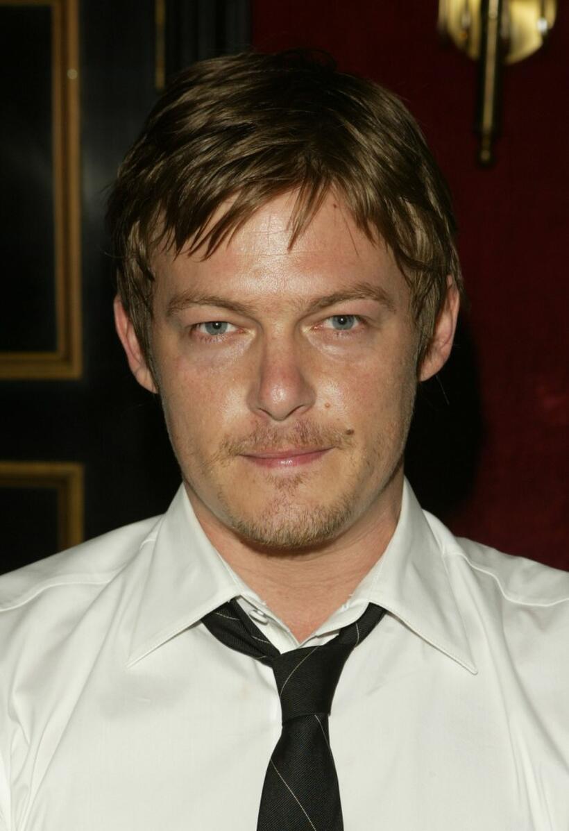Norman Reedus at the premiere of "Troy."