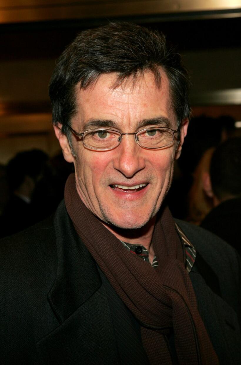Roger Rees at the New York opening night of "Night, Mother."