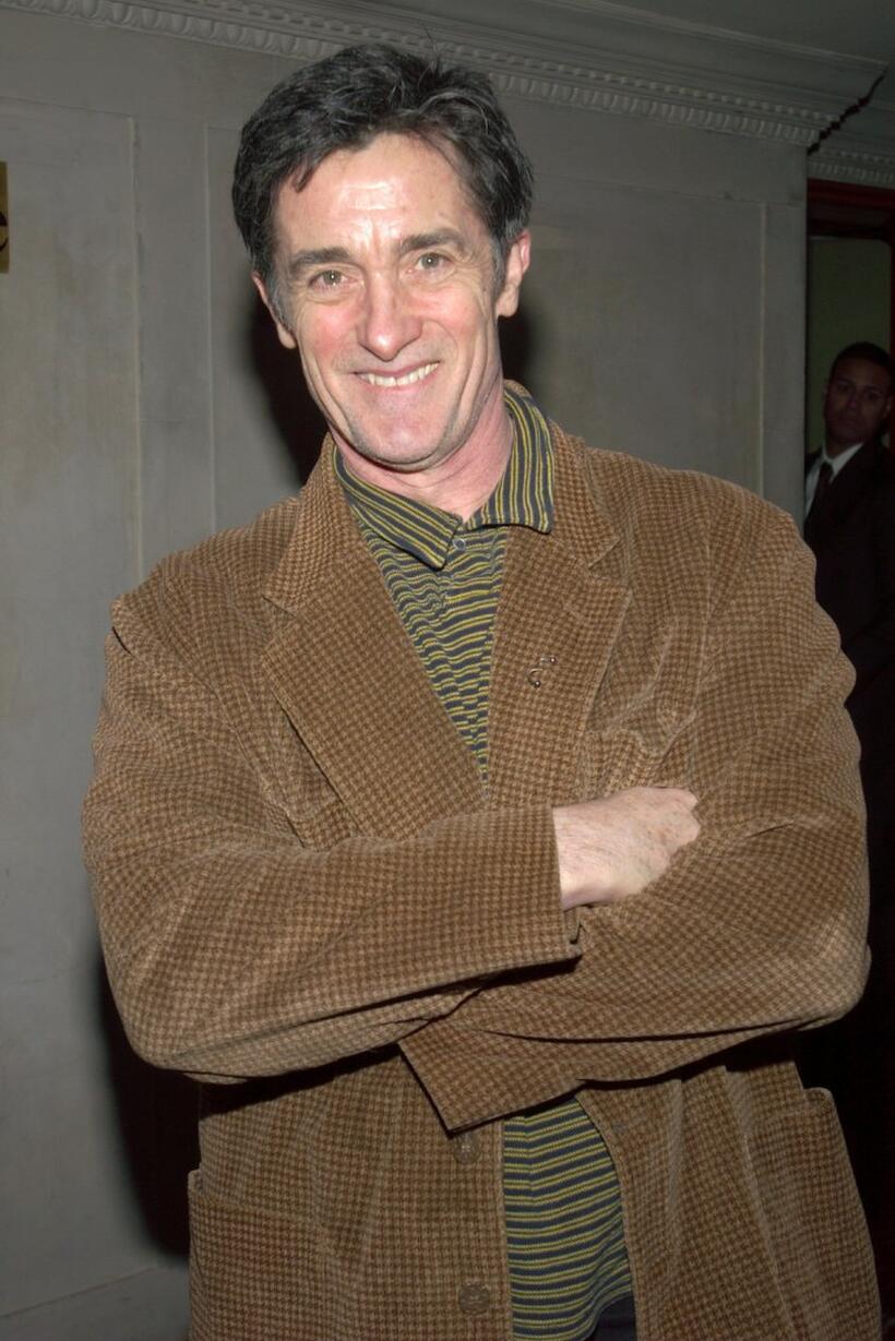 Roger Rees at the New York afterparty for the opening night of the play "Tartuffe."