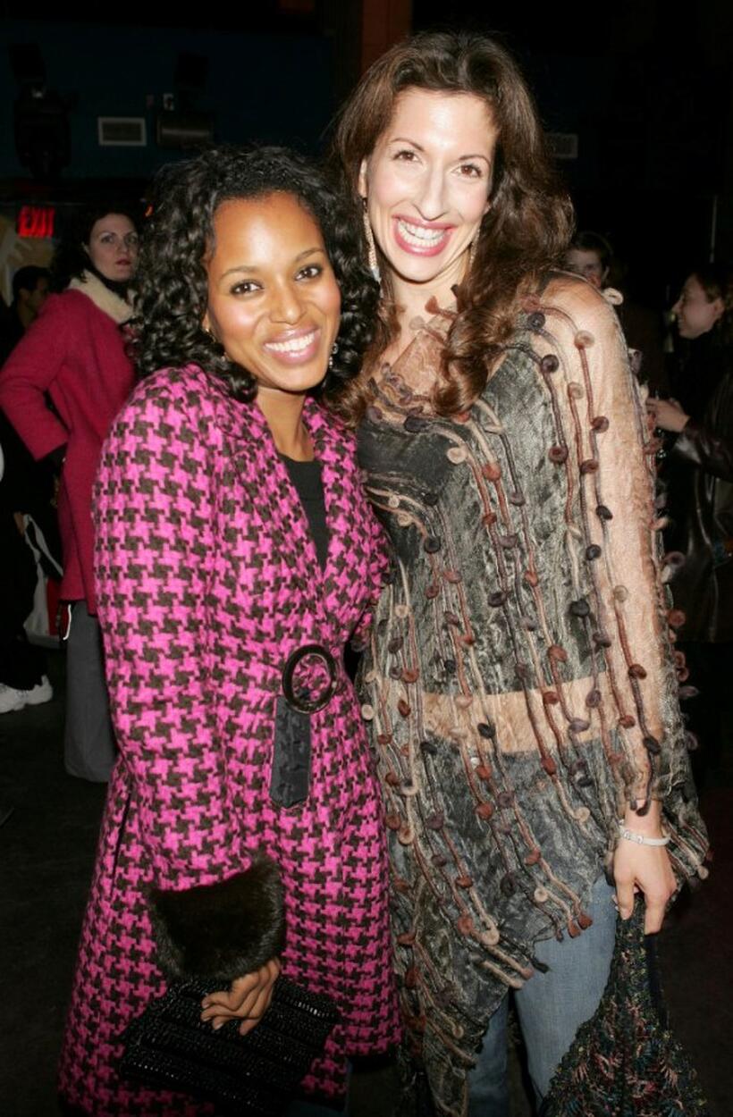 Kerry Washington and Alysia Reiner at the after party of the premiere of "The Sea Inside."