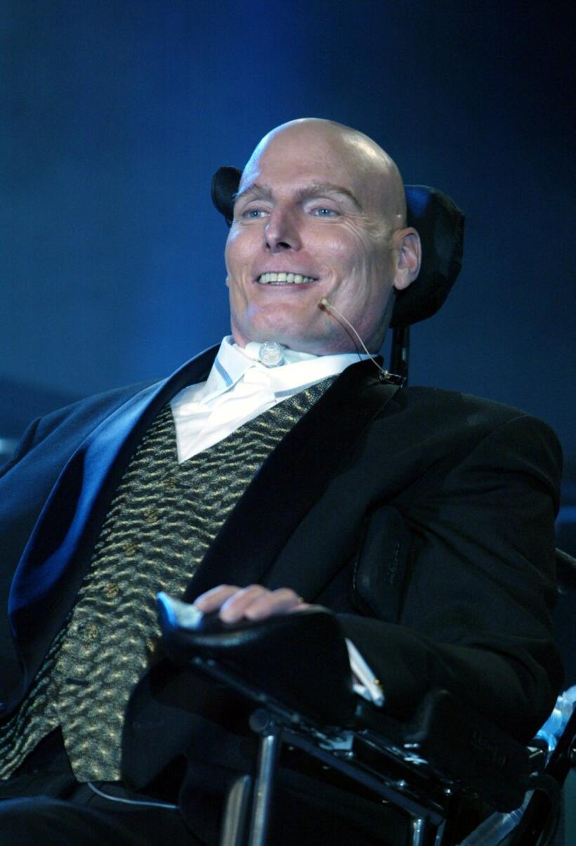 Christopher Reeve at the Christopher Reeve Paralysis Foundation 13th Annual 'A Magical Evening' Gala.