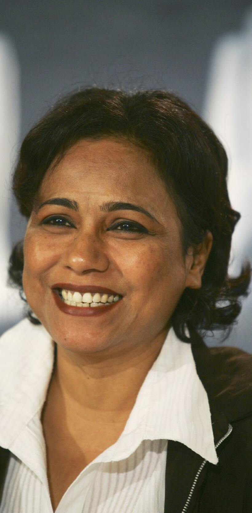 Seema Biswas at the press conference of "Water."