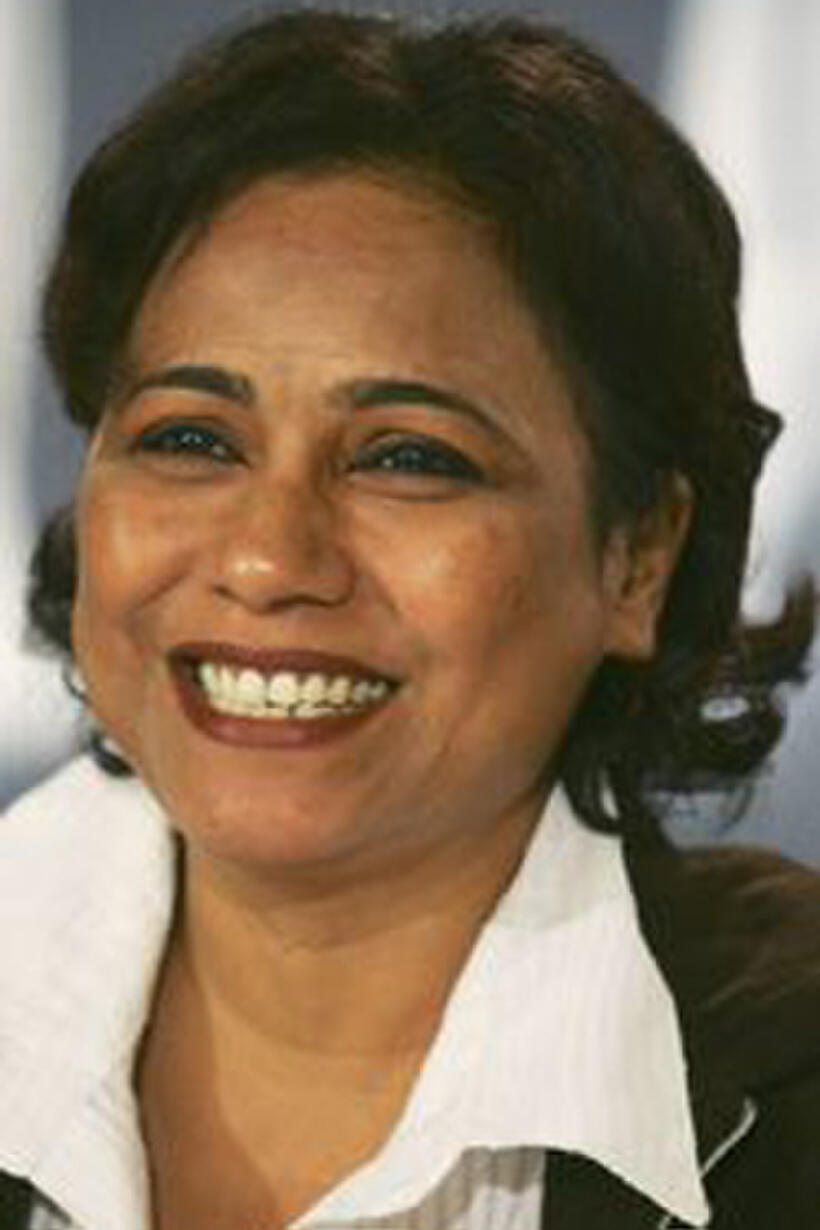 Seema Biswas at the press conference of "Water."