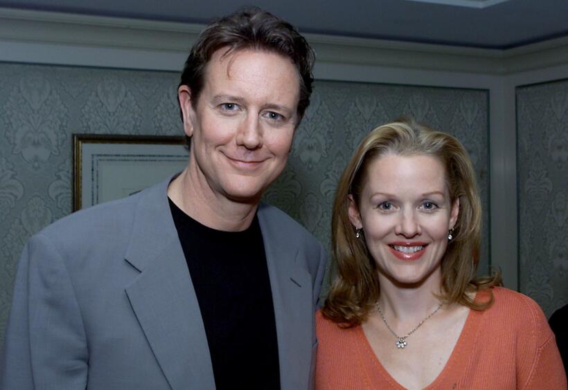 Judge Reinhold and Ann Miller at the Televison Critics Association Summer Tour.