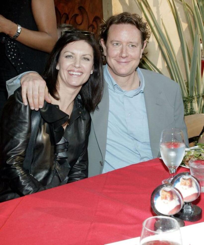 Wendy Crewson and Judge Reinhold at the premiere party of "The Santa Claus 2."