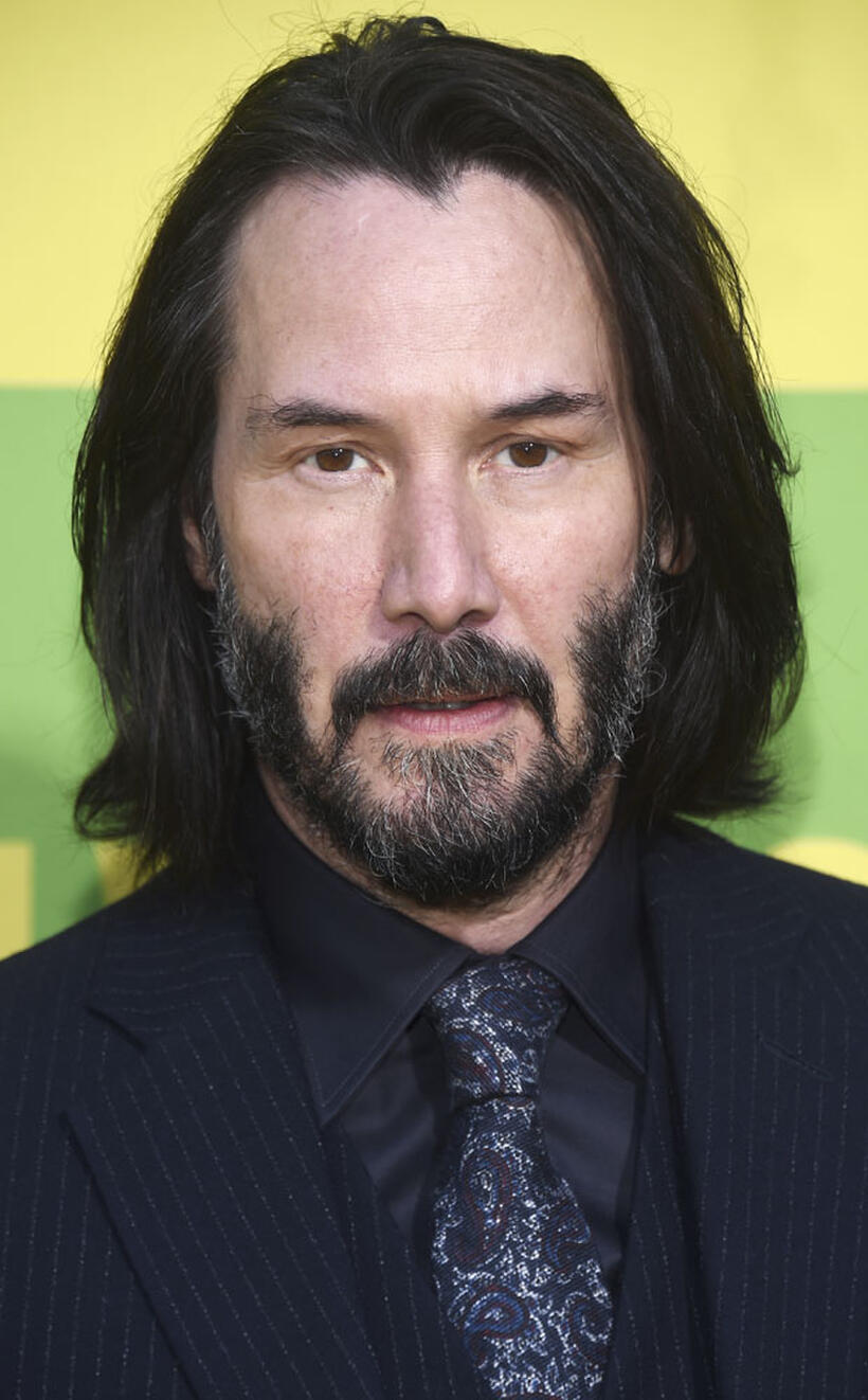Keanu Reeves at the premiere of "Always Be My Maybe" in Westwood, California.