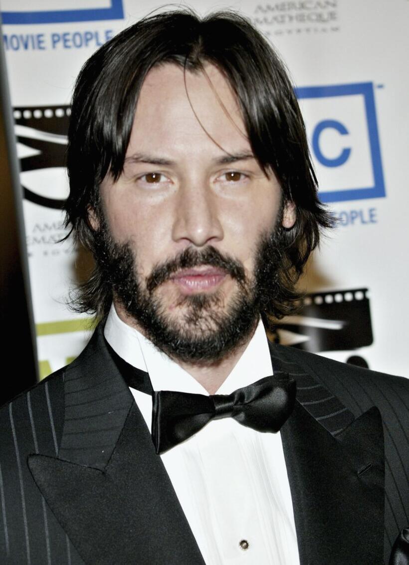 Keanu Reeves at the 20th Annual American Cinematheque Award Dinner Honoring Al Pacino.
