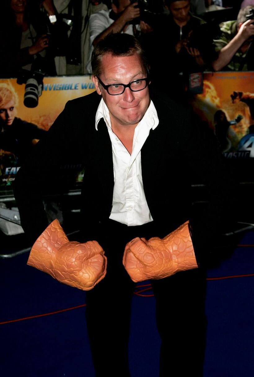 Vic Reeves at the UK Premiere of "Fantastic Four."