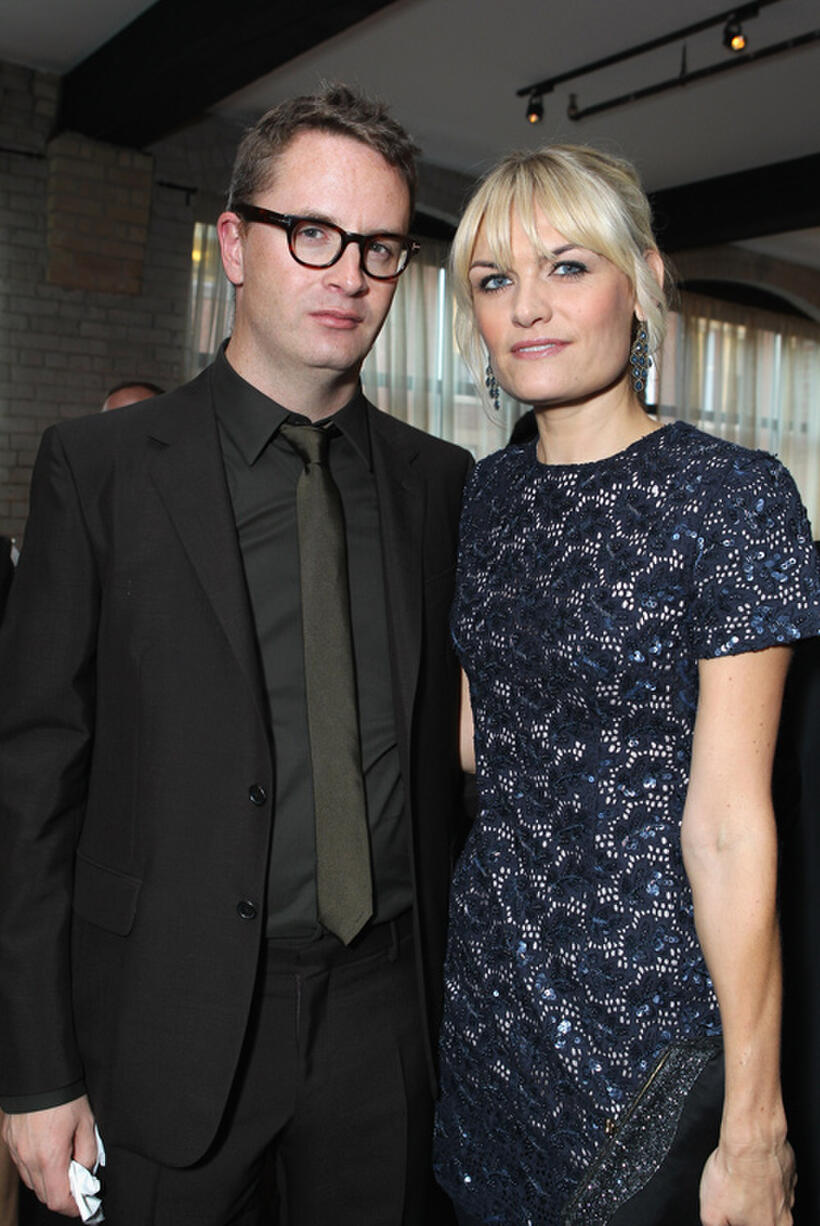 Nicolas Winding Refn and Liv Corfixen at the party of "Drive" during the 2011 Toronto International Film Festival.
