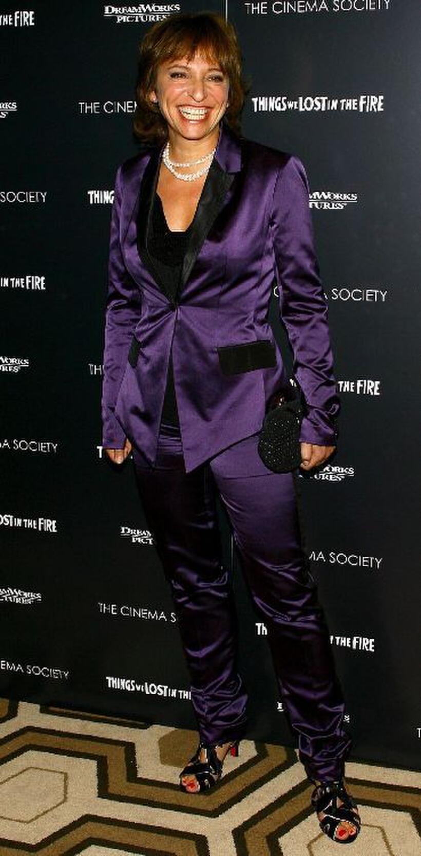Susanne Bier at the premiere of "Things We Lost In The Fire."