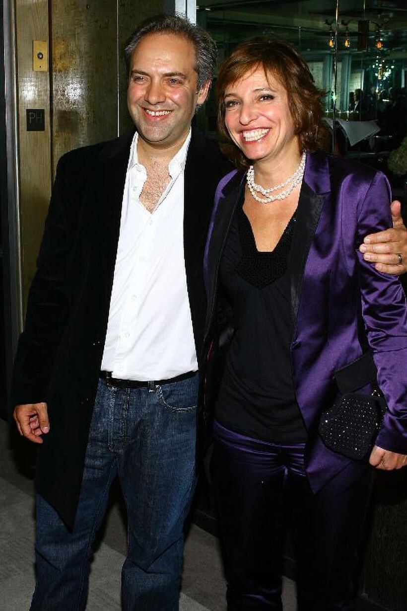 Sam Mendes and Susanne Bier at the after party of the premiere of "Things We Lost In The Fire."