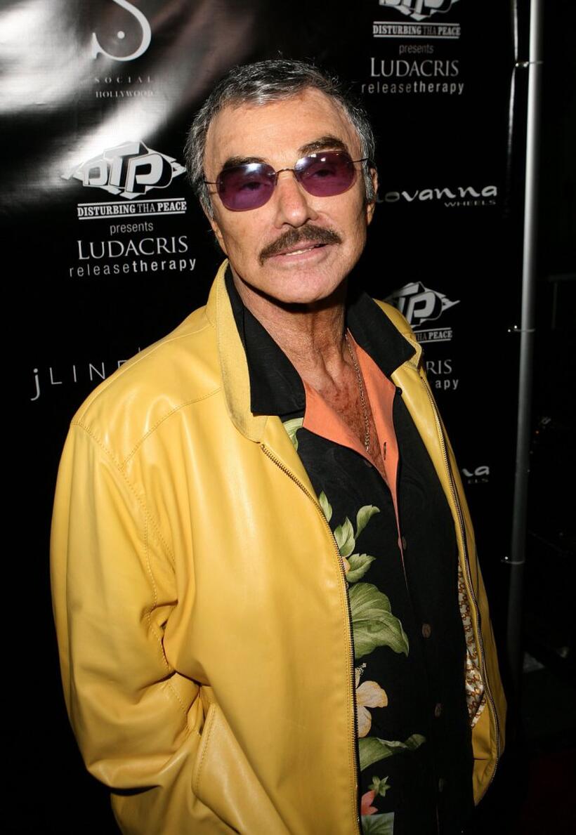 Burt Reynolds at the Social Hollywood as Chris "Ludacris Bridges' Release Therapy" listening party.