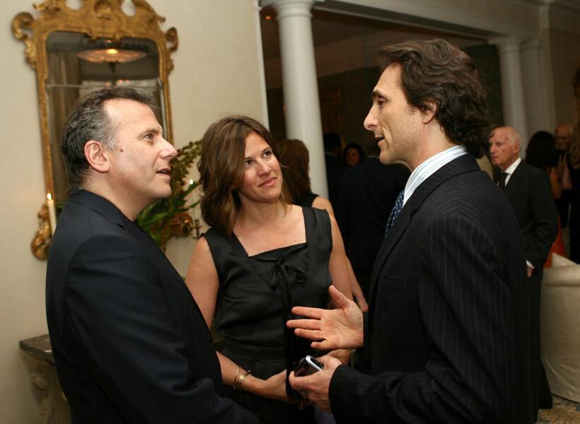 Paul Reiser, wife Paula Ravets and Lawrence Bender at the Children's Health Environmental Coalition's (CHEC) annual benefit.