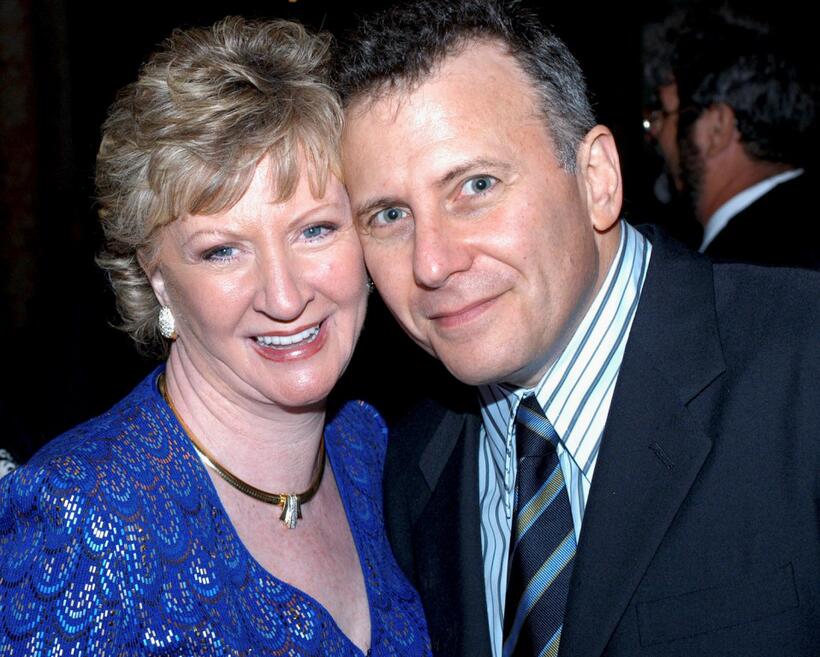 Paul Reiser with fan Bridget Spiess at the Sarasota Film Festival.