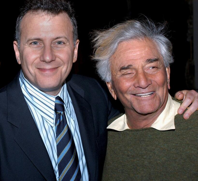 Paul Reiser and Peter Falk at the Sarasota Film Festival.