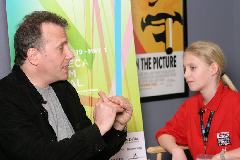 Paul Reiser interviewed by Juliette Kessler at the Tribeca Film Festival.