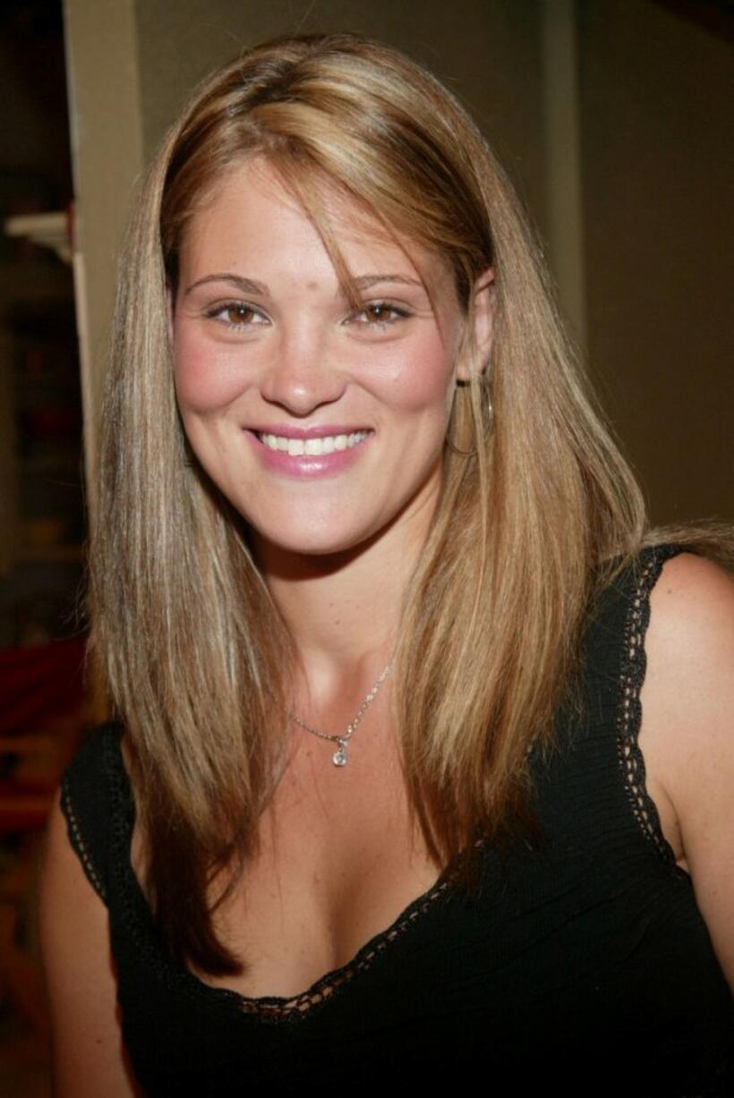 Elizabeth Regen at the press conference to announce the start of production of the new NBC television sitcom "Whoopi."