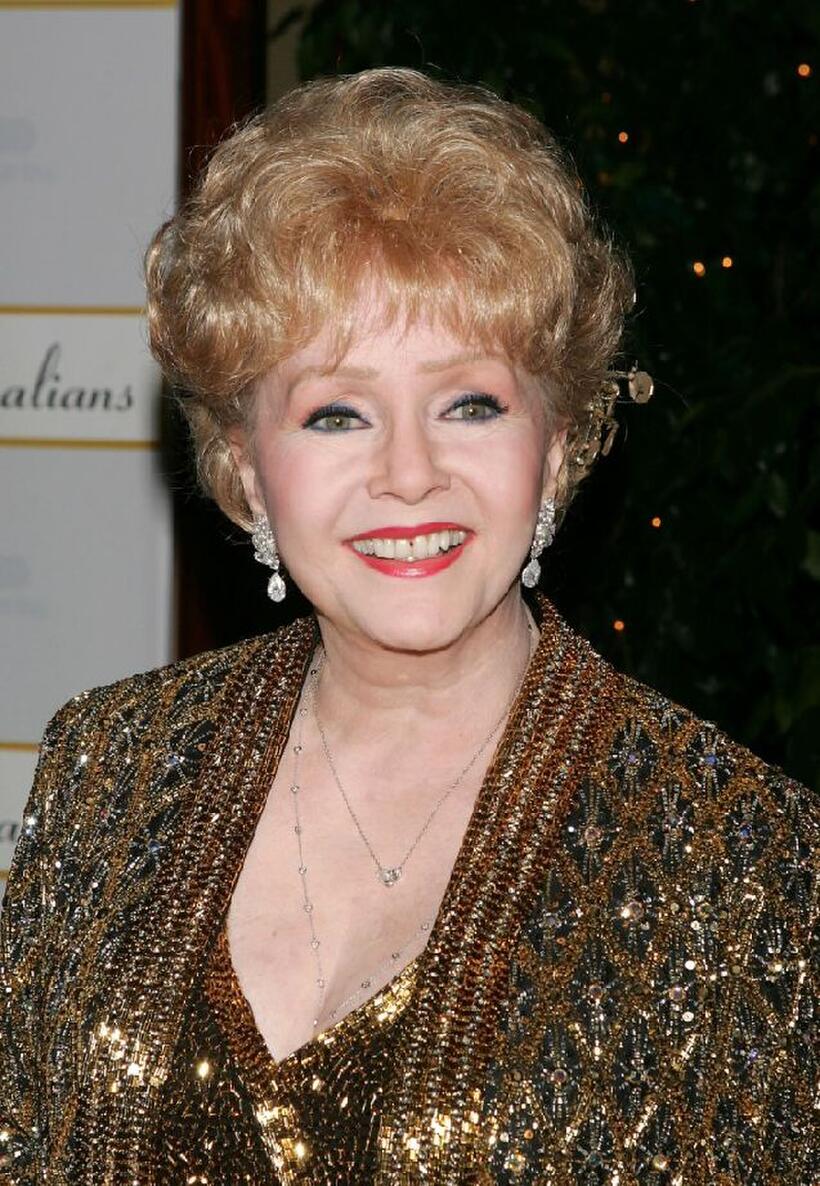 Debbie Reynolds at the Thalians 50th Anniversary Gala.