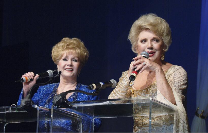 Debbie Reynolds and Ruta Lee at the 51st Annual Thalians Ball.