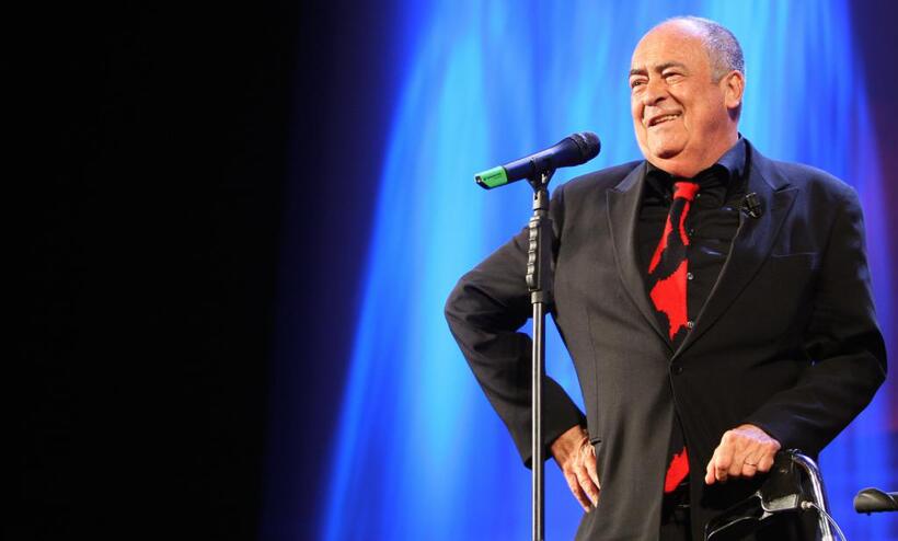 Bernardo Bertolucci as he receives a special award during the 64th Venice International Film Festival.