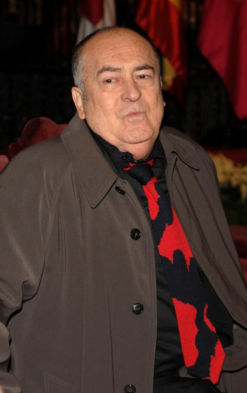 Bernardo Bertolucci at the Fine Arts Golden Medals ceremony.