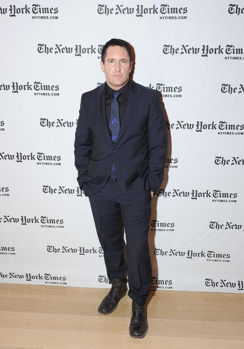 Trent Reznor at the 10th Annual New York Times Arts & Leisure Weekend.