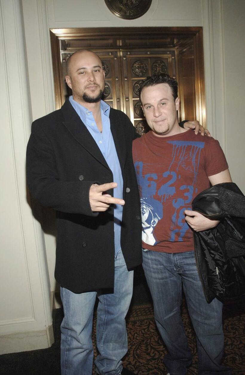 Cris Judd and Jed Rhein at the Luxe Wear Fall/Winter Fashion Show .