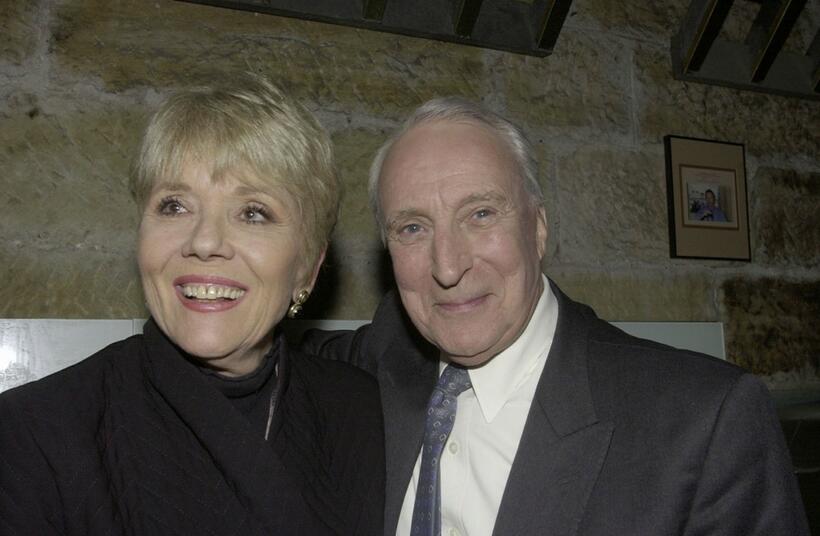 Ian Richardson Obe and Dame Diana Rigg at the Sydney Premiere of "The Hollow Crown".