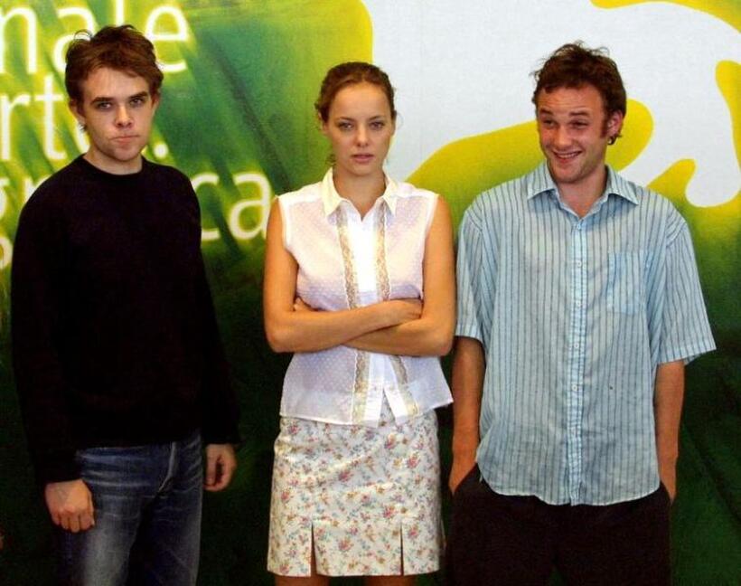 Nick Stahl, Bijou Phillips and Brad Renfro at the photocall of "Bully" during the 58th International Film Festival.