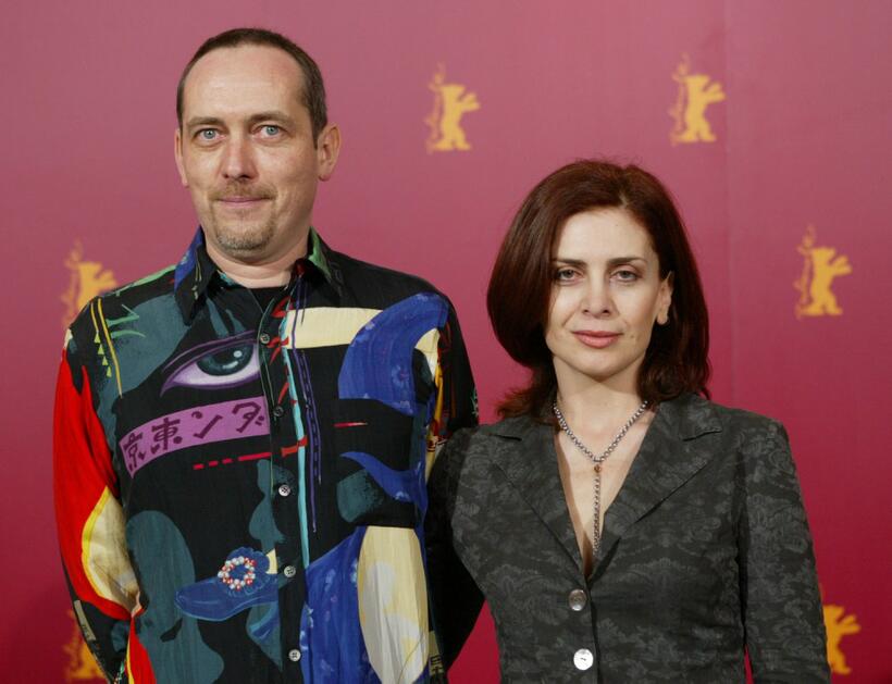 Serge Renko and Katerina Didaskalou at the photocall of "Triple Agent" during the 54th annual Berlinale International Film Festival.
