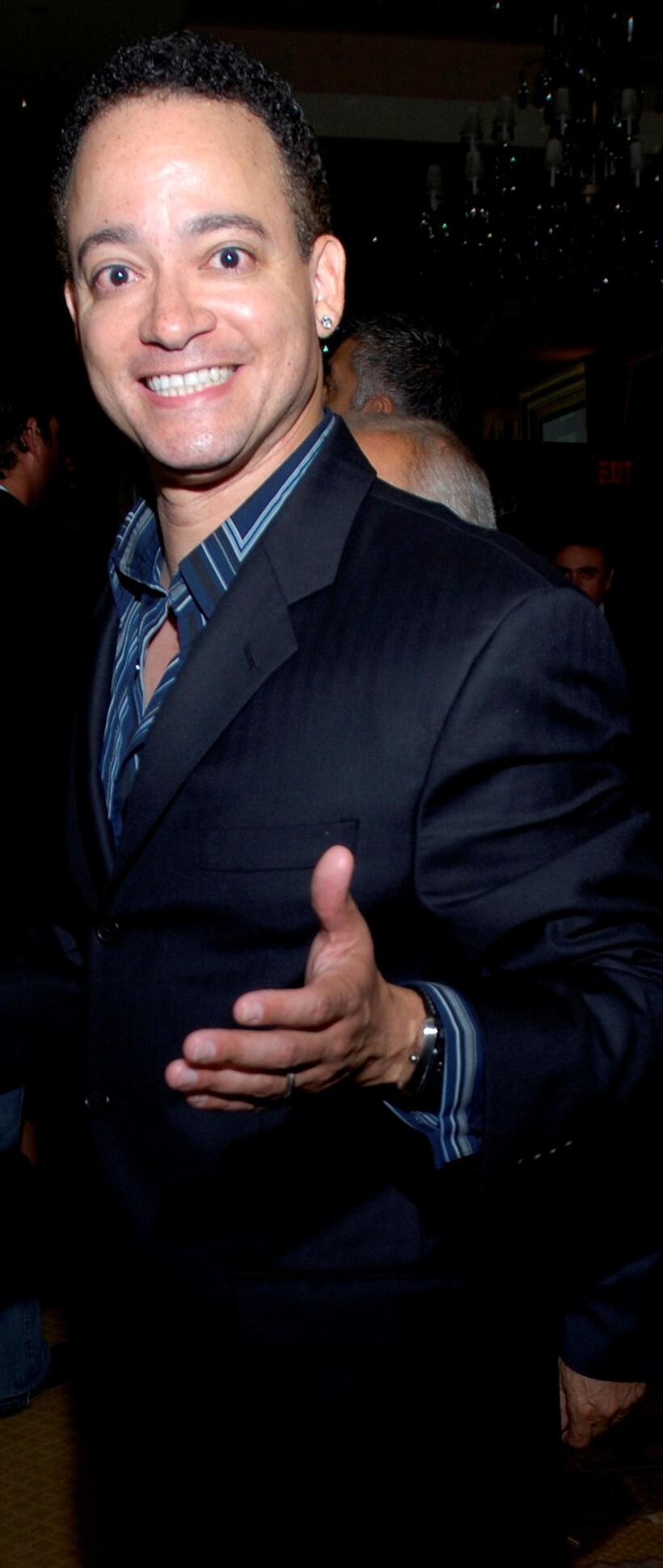 Christopher "Kid" Reid at the Capitol File Magazine official launch party.