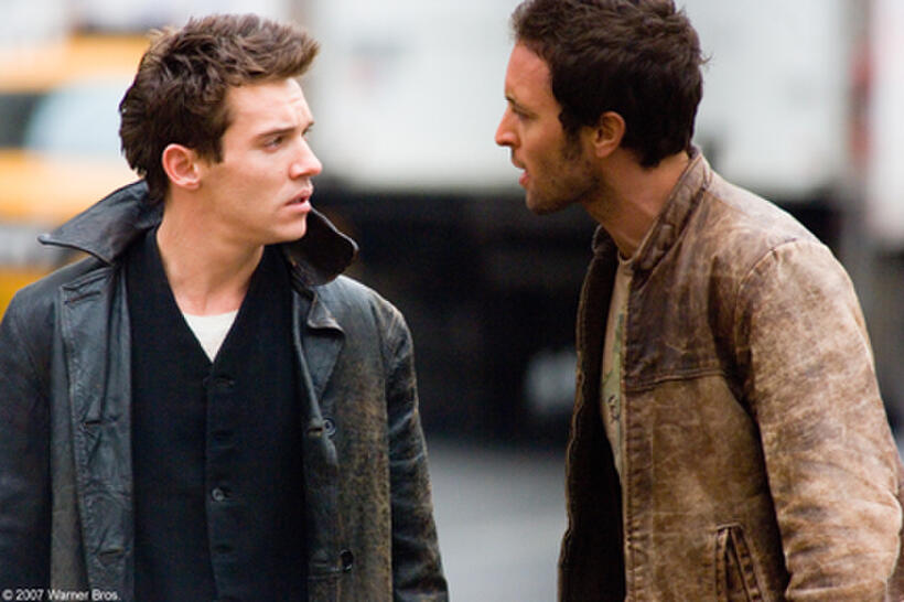 Jonathan Rhys Meyers and Alex O’Loughlin in "August Rush."