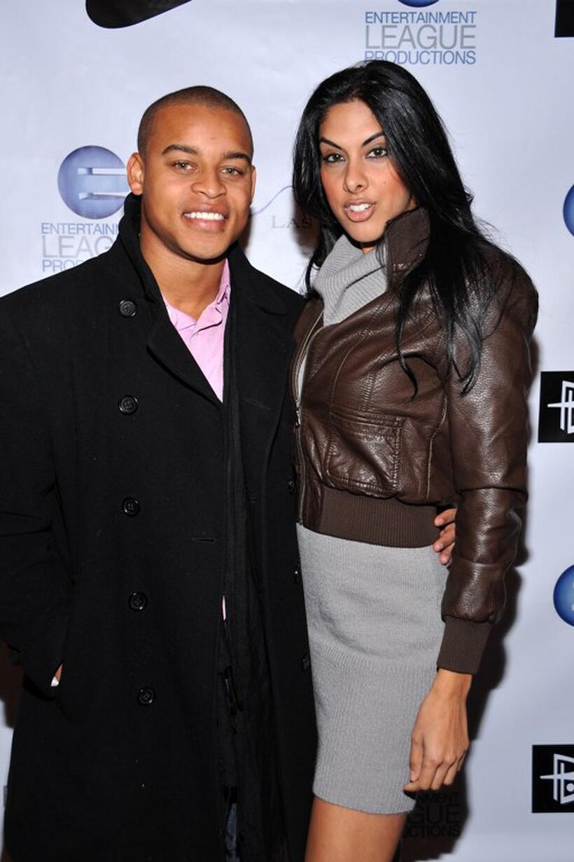 Robert Ri'chard and Guest at the Nike presents Hollywood's Exclusive Entertainment League.