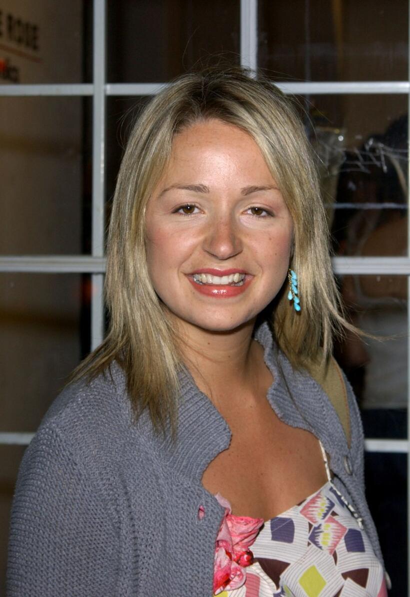 Marissa Ribisi at the opening of Marlene Rose's gallery.