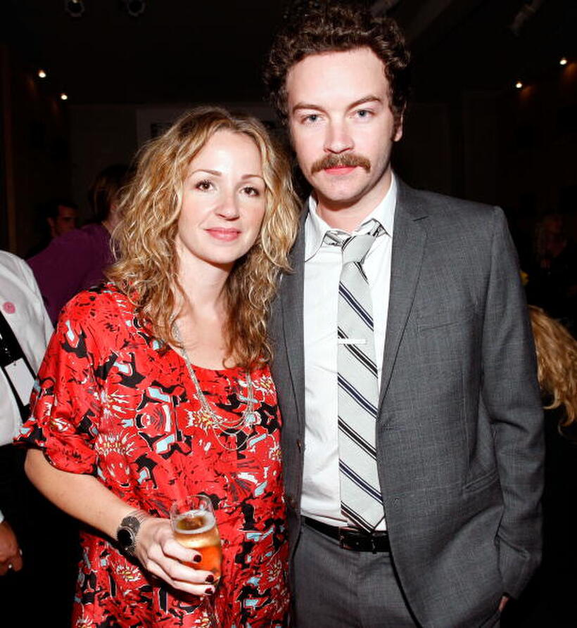 Marissa Ribisi and Danny Masterson at the Whitley Kros Spring 2009 fashion show during the Mercedes Benz Fashion Week.