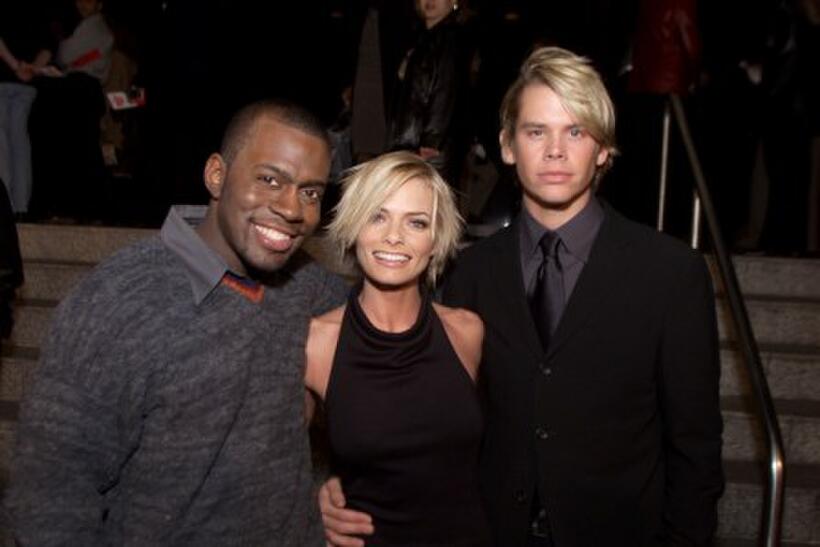 Deon Richmond, Jaime Pressly and Eric Olsen at the after party of the Los Angeles premiere of "Not Another Teen Movie."