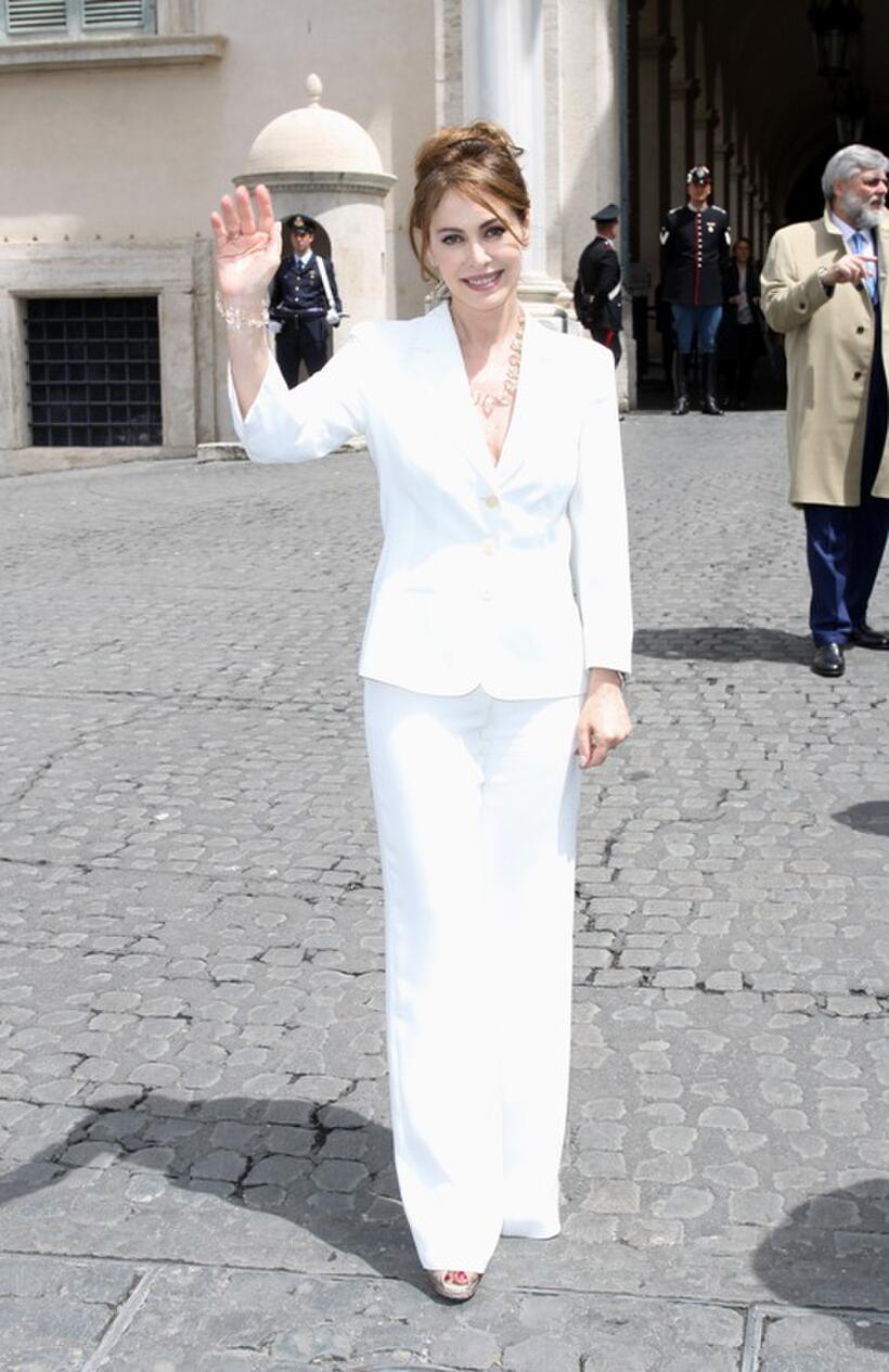 Elena Sofia Ricci at the David di Donatello nominations.