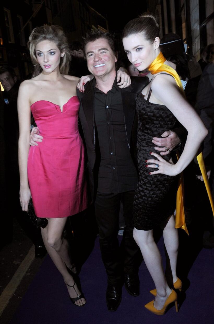 Tamsin Egerton, Guest and Talulah Riley at the Orange British Academy Film Awards.