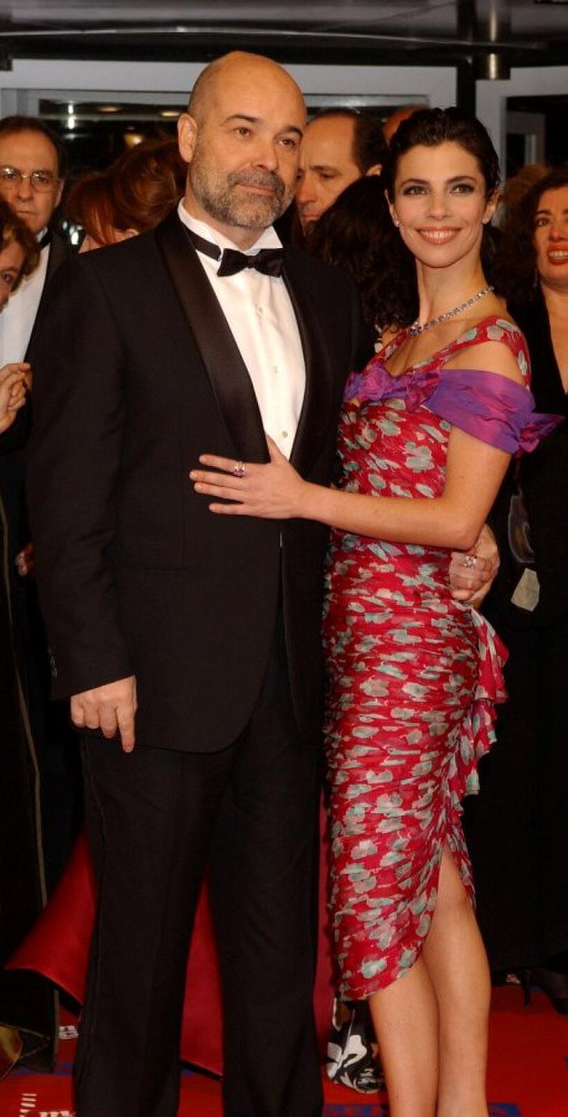 Antonio Resines and Maribel Verdu at the Goya Cinema Awards 2005.