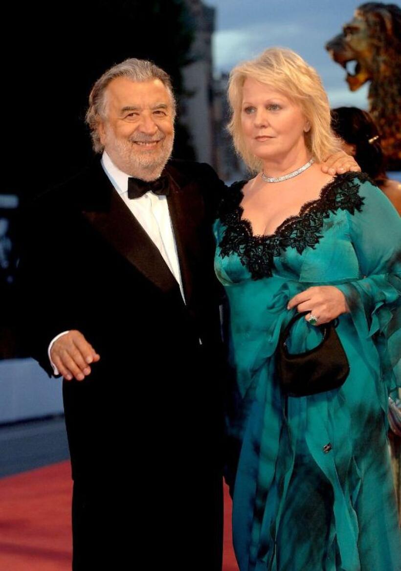 Director Pupi Avati and Katia Ricciarelli at the premiere of "La Seconda Notte Di Nozze" during the 62nd Venice Film Festival.