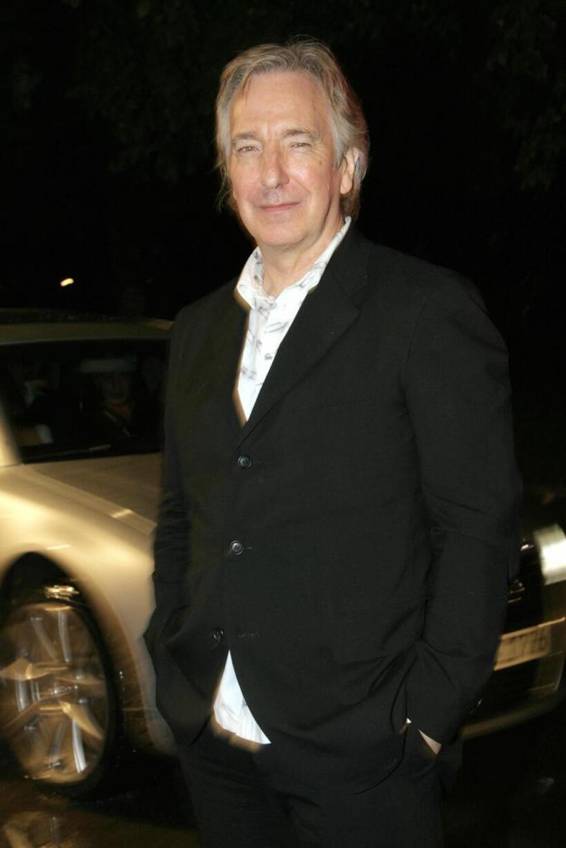 Alan Rickman world premiere of "Perfume."
