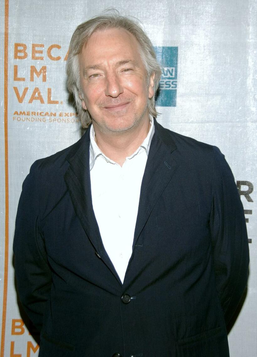 Alan Rickman at the premiere of "Nobel Son" at the 2007 Tribeca Film Festival.