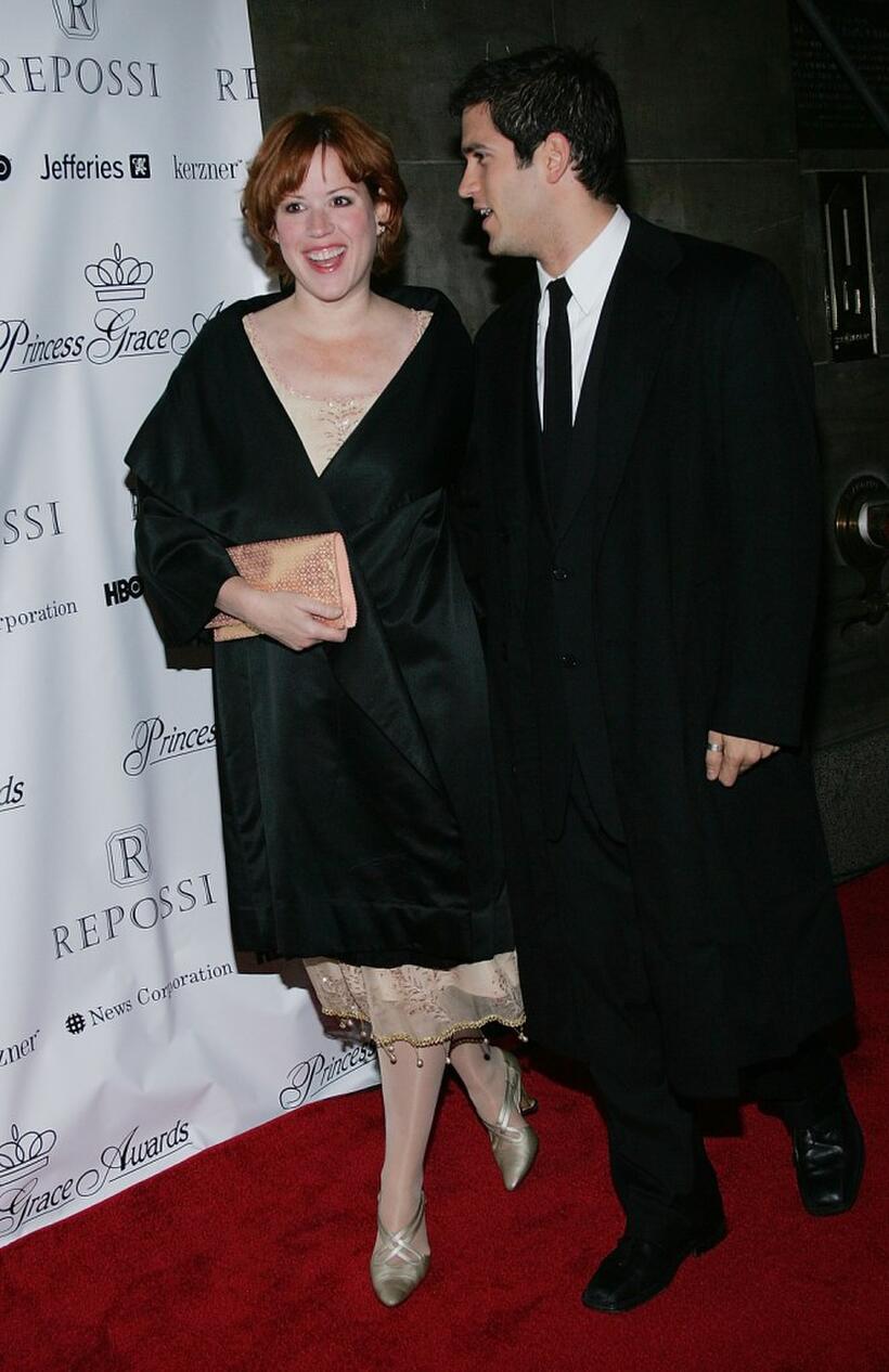 Molly Ringwald and guest attend the 2004 Princess Grace Awards.