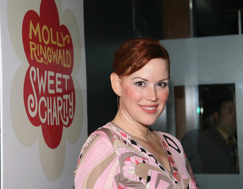 Molly Ringwald at the after party for the opening night performance of "Sweet Charity".