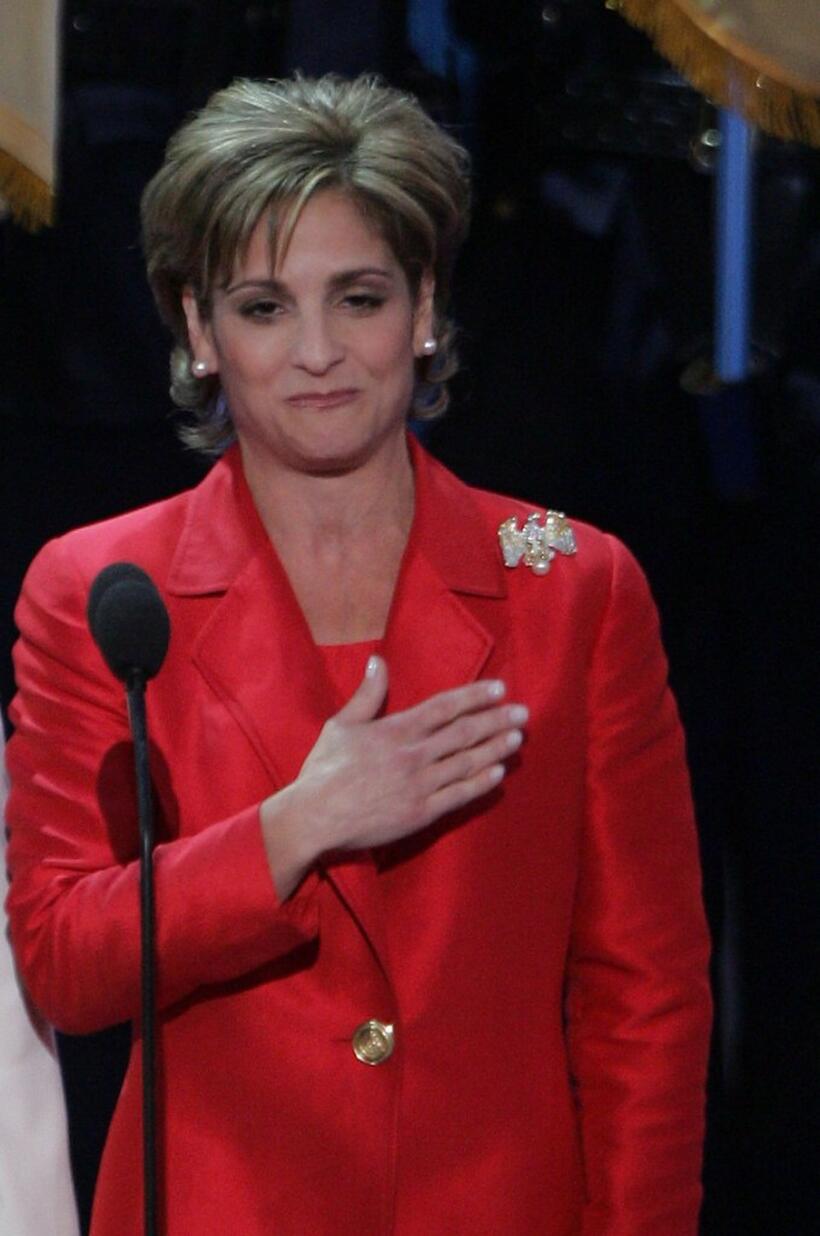 Mary Lou Retton at the start of final night of the Republican National Convention.