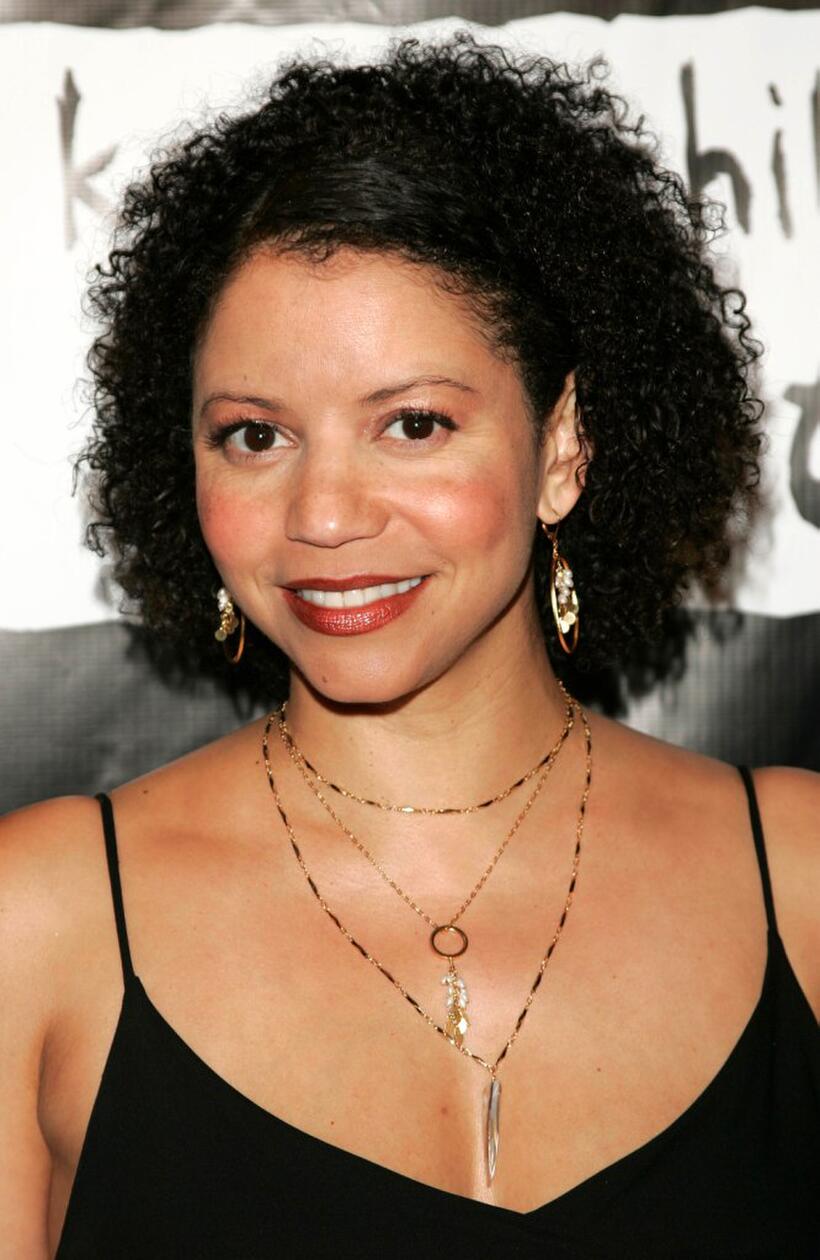 Gloria Reuben at "The Pusher's Ball" to benefit the "Keep A Child Alive" charity.