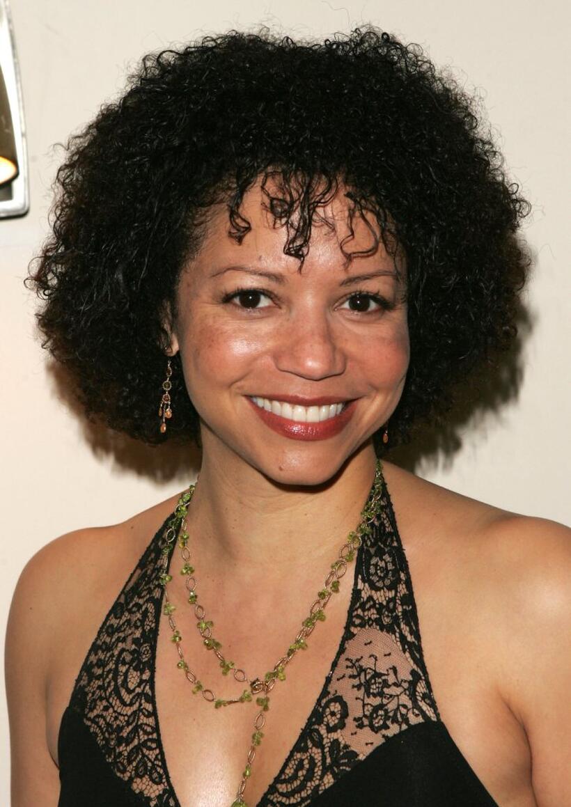 Gloria Reuben at the after party of the opening night of "Stuff Happens."