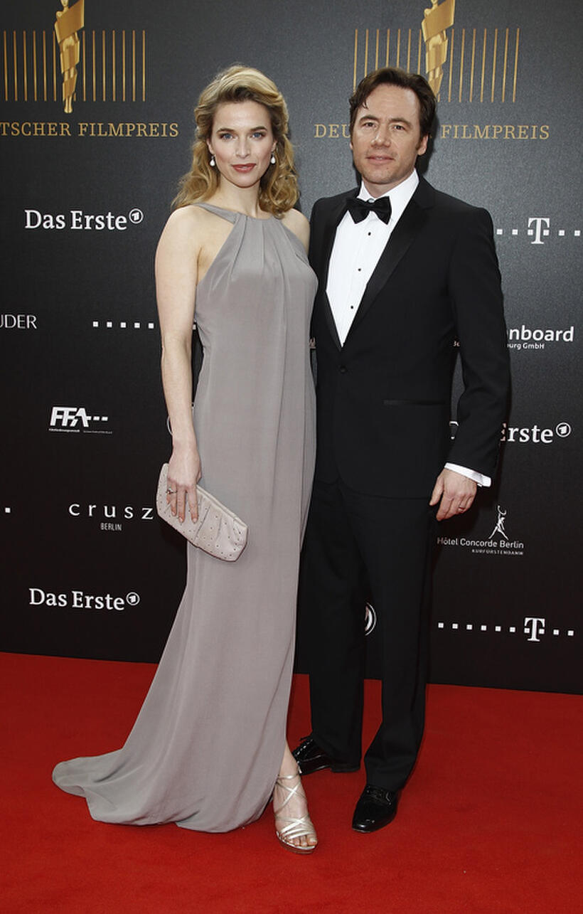 Thekla Reuten and Michael 'Bully' Herbig at the Lola - German Film Award 2012 in Berlin.